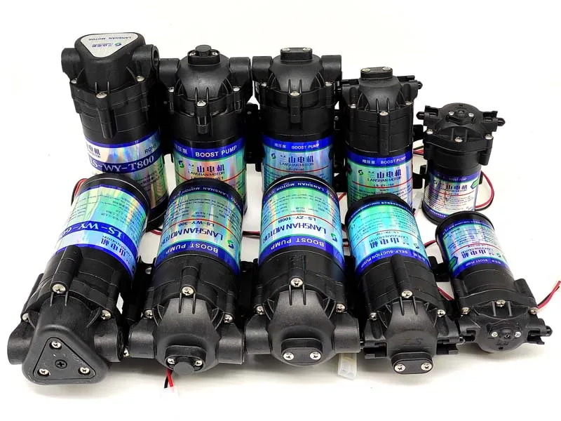 100 Gpd Lanshan RO Diaphragm Booster Pump RO Reverse Osmosis Diaphragm Pump