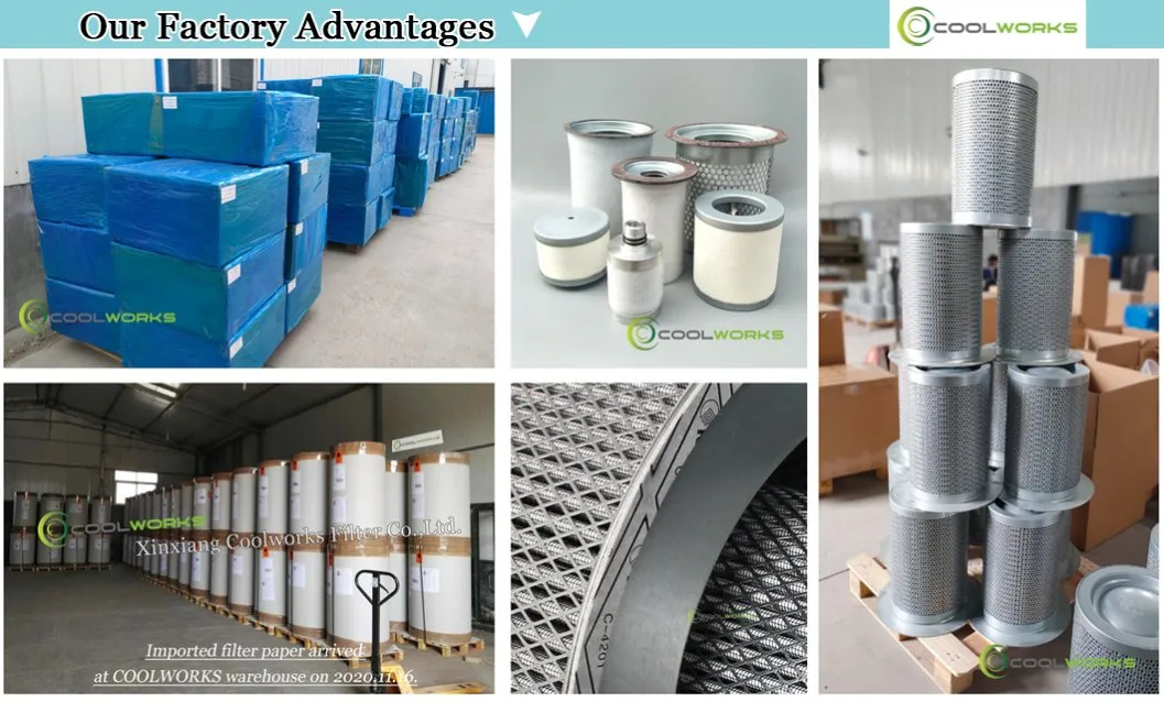 1621865100 Air Compressor Air Oil Separator Filter Spare Parts Screw Compressor Filtration Atlas Copco Replaced Filter