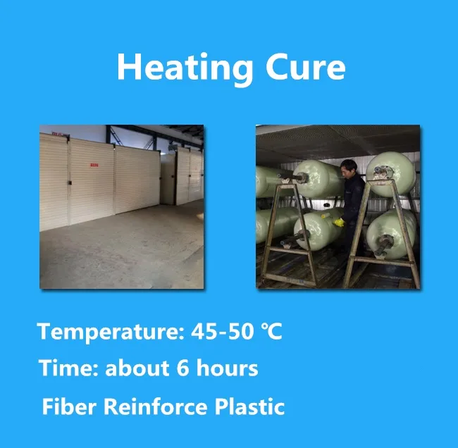 1ton/Hour Velocity Small FRP Filter Tank for Water Filter