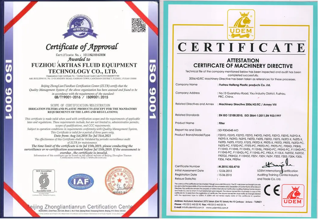 2020 2.5 Inch T Micron Disc Filter for Farm Irrigation System