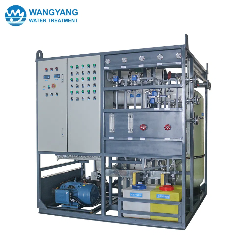 30tpd Marine 2-Stage Membrane Reverse Osmosis Seawater Desalination Plant