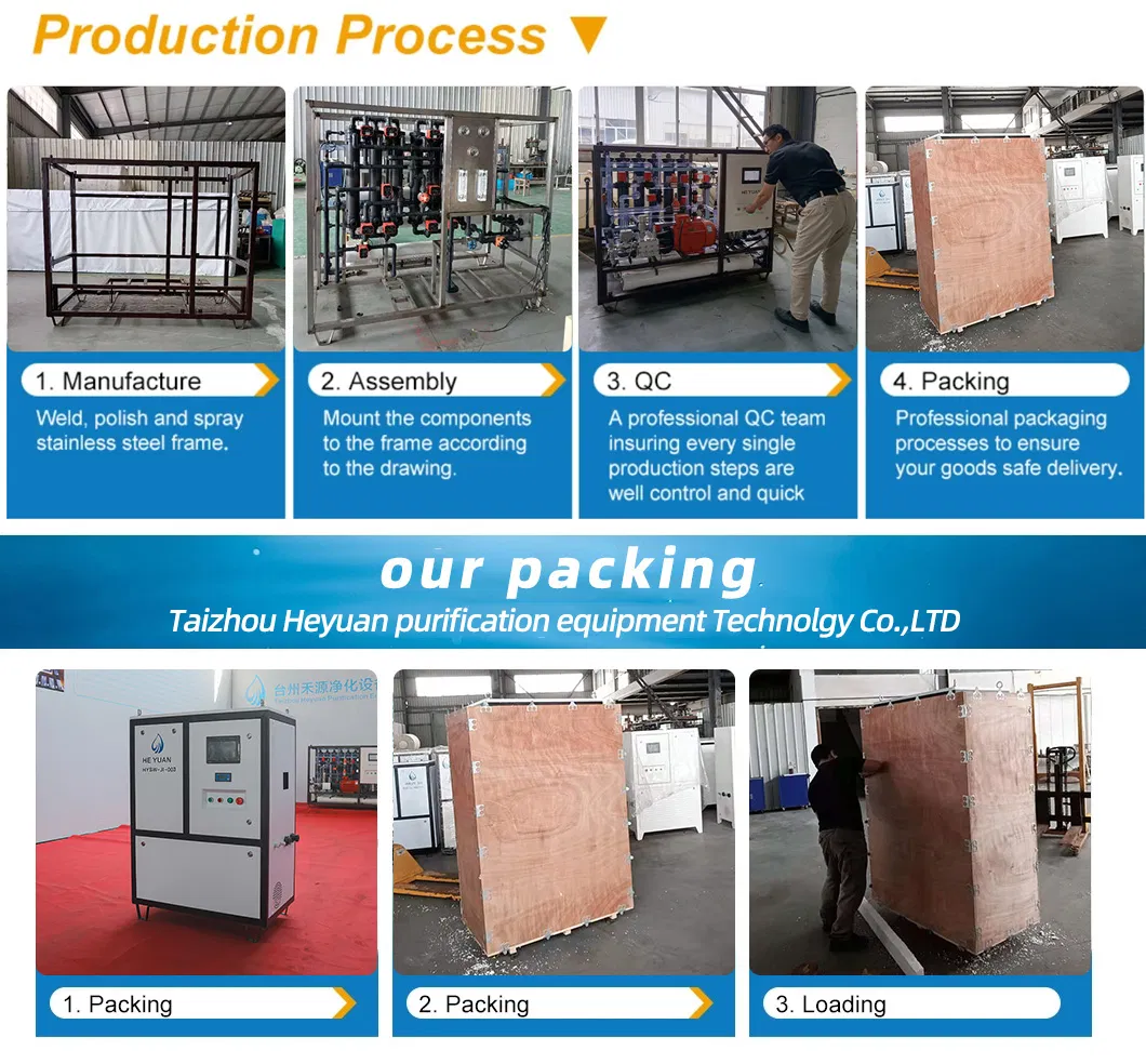 3tpd Hot Sale Desalination Plant for Sea Water Treatment