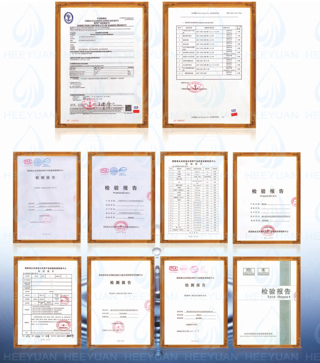 3tpd Hot Sale Desalination Plant for Sea Water Treatment