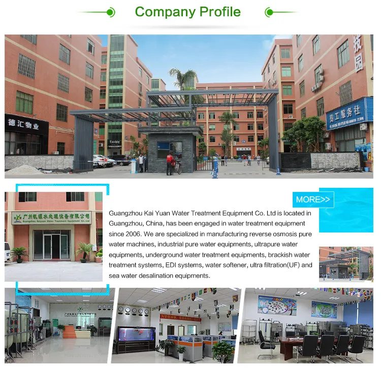 6000L/Hour RO Water Treatment Equipment of Membrane Water Filters for Desalination