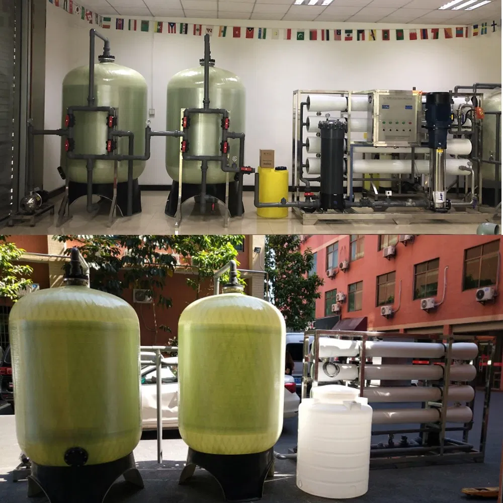 6000L/Hour RO Water Treatment Equipment of Membrane Water Filters for Desalination