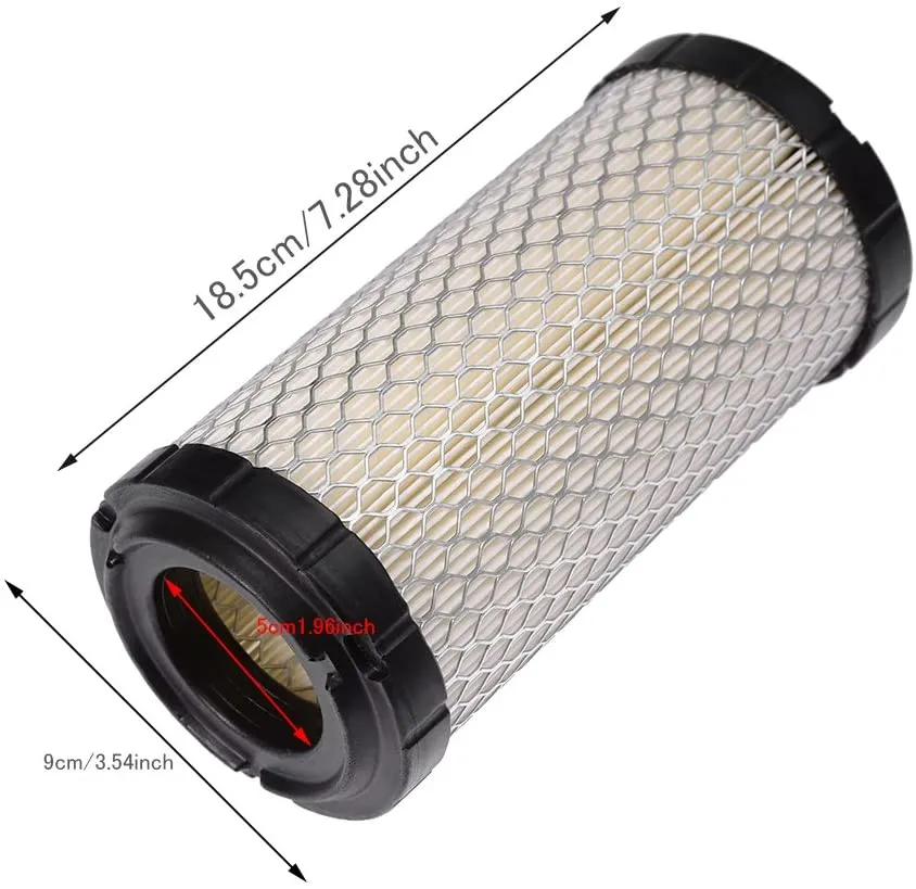Air Filter 11013-1290 11013-7029 11013-7048 Replacement for Kawasaki Mule, John Deere M113621, Fleetguard AF25550, Donaldson P822686, Wix 546449, NAPA 6449