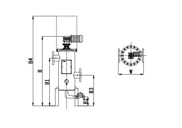 Automatic Continuous Backwash Gravel Strainer Filter for Raw Water Treatment
