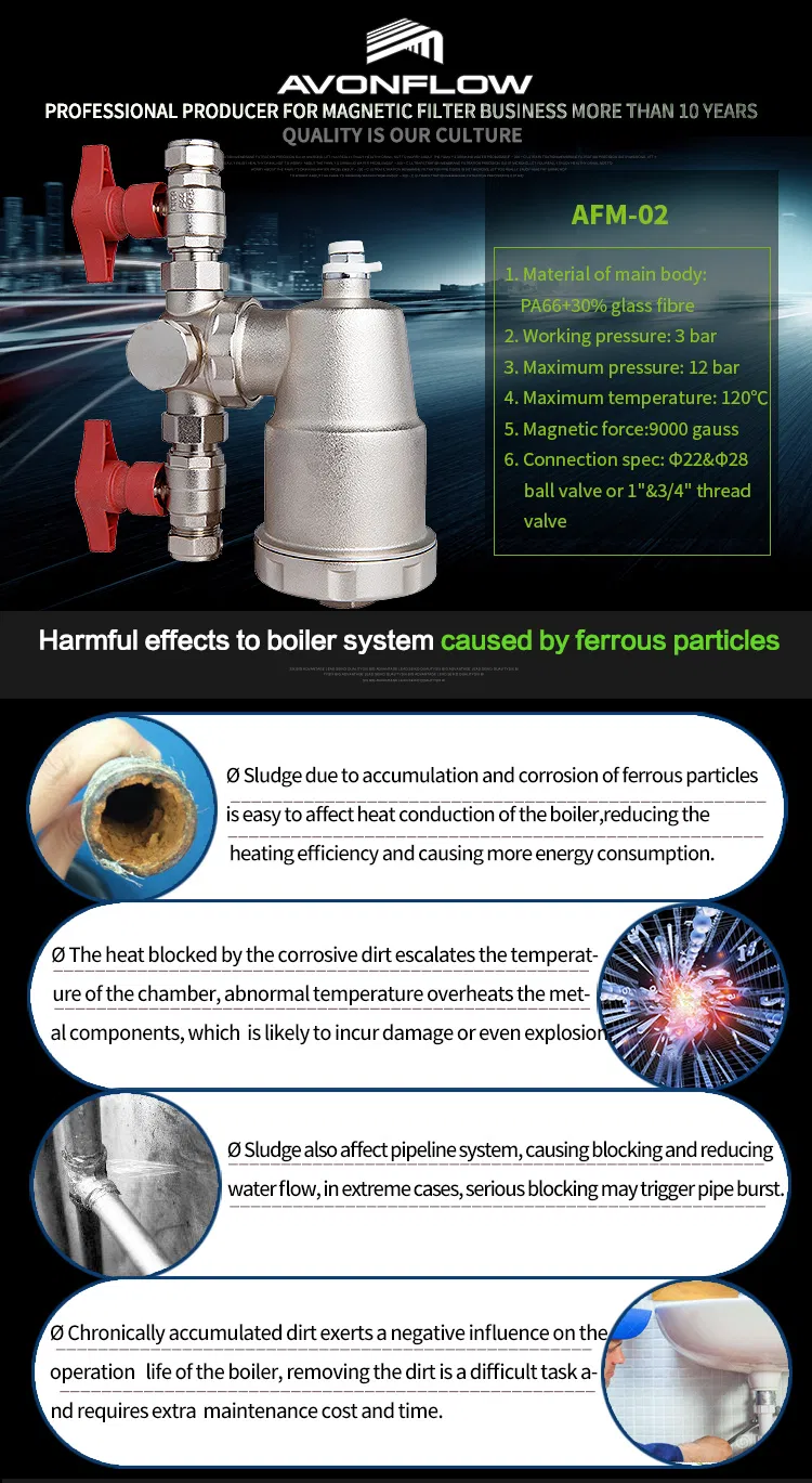 Avonflow 9000 Gauss Best Home Water Filter System