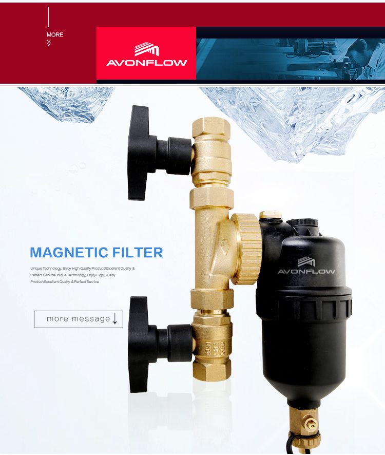 Avonflow Magnetized Water Treatment Industrial Filter for Boiler Heating system