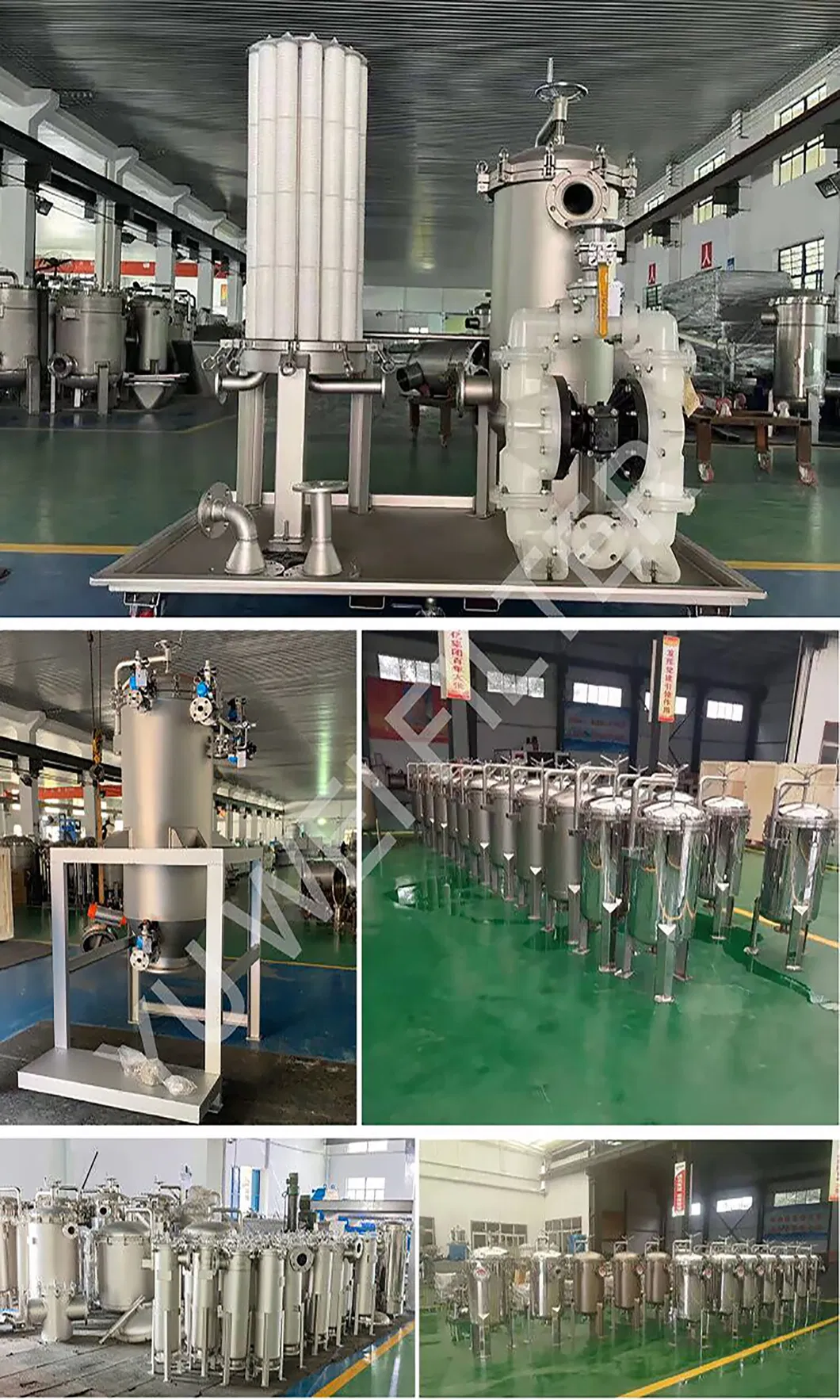 Bag Filter Housing for Water Treatment Stainless Steel