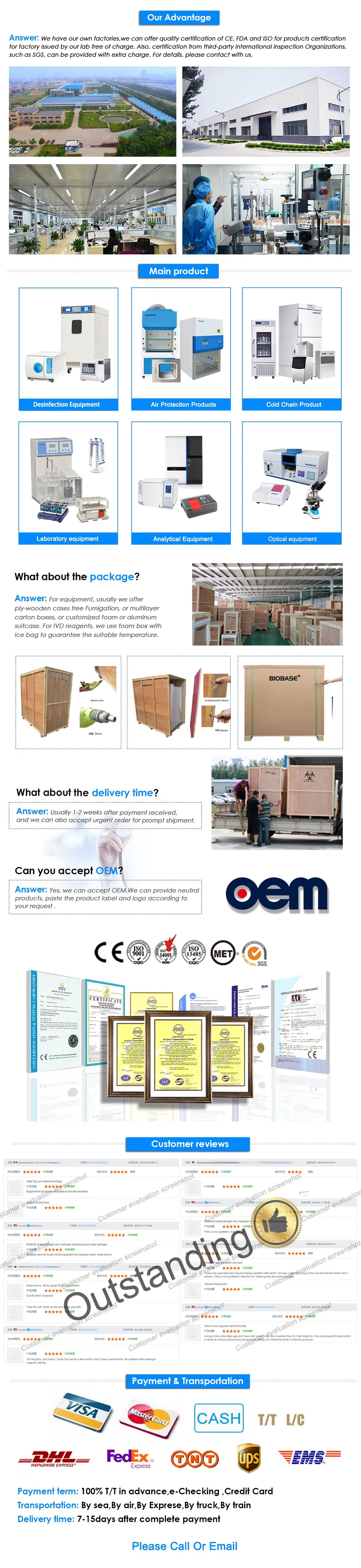 Biobase China 10L/H RO and Di Water Water Purifier