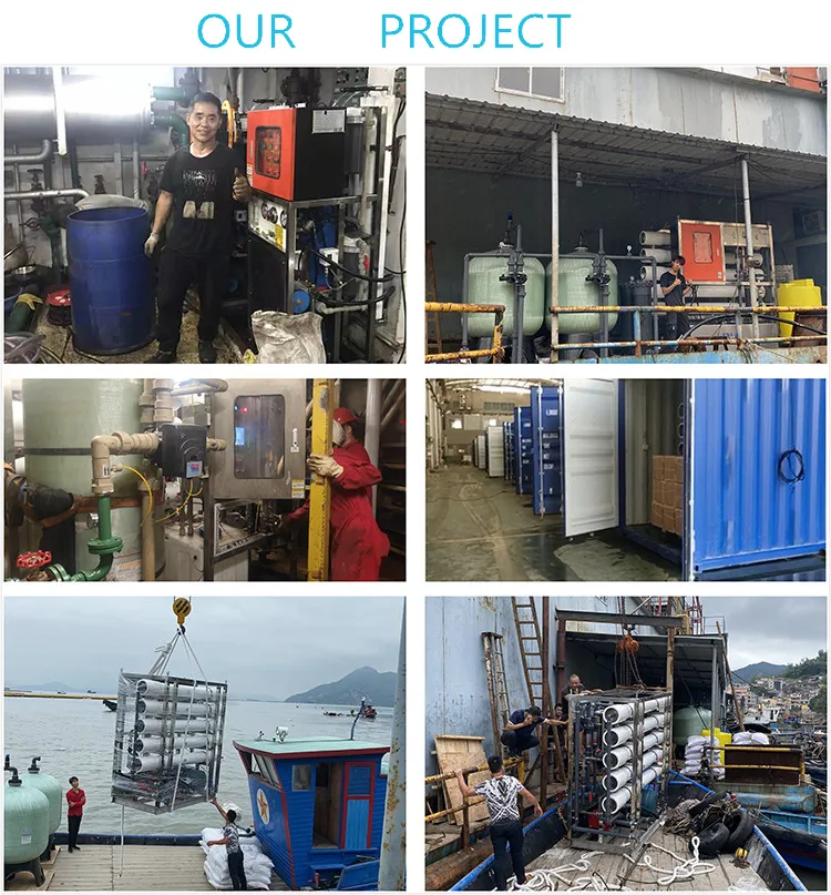 Captain Pure Desalination Plant 3tpd 99.2 % Desalination Rate Keep Fresh Water for You