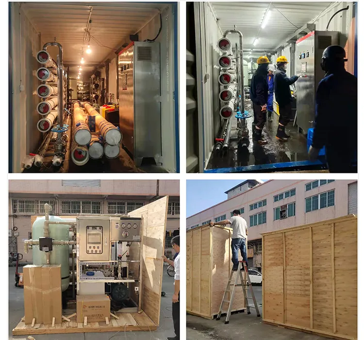 Captain Pure Desalination Plant 3tpd 99.2 % Desalination Rate Keep Fresh Water for You