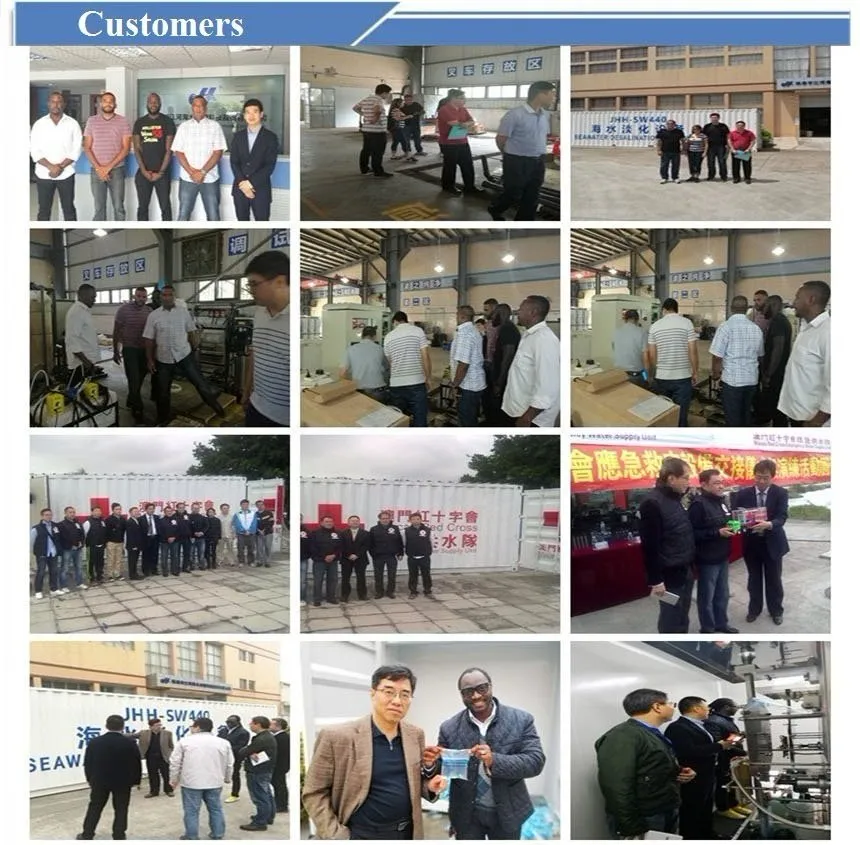 China Factory Water Maker Sea Water Treatment Desalination Equipment for Marine/ Boat