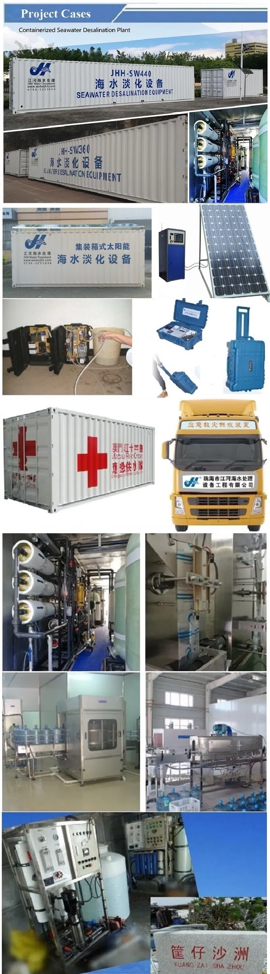China Factory Water Maker Sea Water Treatment Desalination Equipment for Marine/ Boat