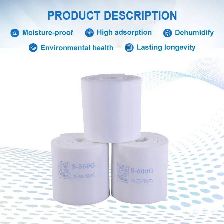 Clean-Link EU5/F5 Filtration 560g 600g with Glue Jw Ceiling Air Diffuser for Auto Paint Spray Booth