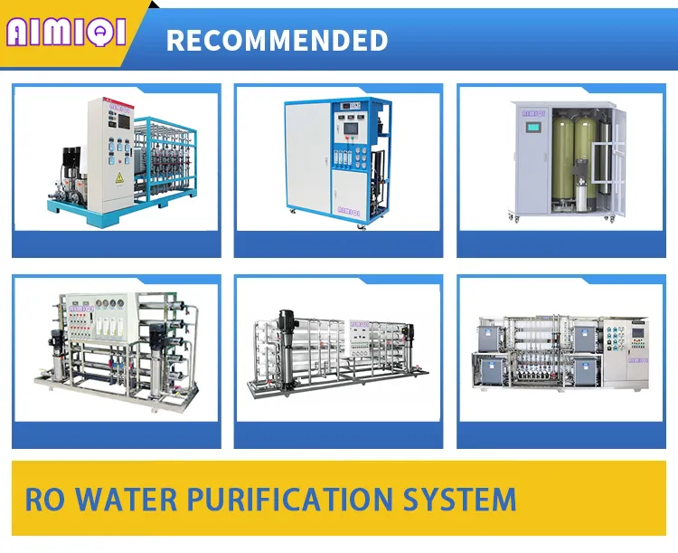 Commercial Water Purification System Industrial Reverse Osmosis Water Treatment System