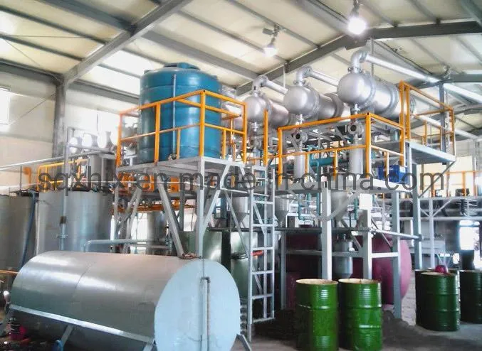 Continuously Crude Oil Refinery Distillation Plant 10tpd