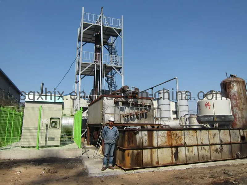 Continuously Crude Oil Refinery Distillation Plant 10tpd