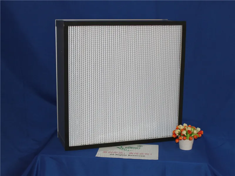 Deep Pleated HEPA Filter with Paper Separator