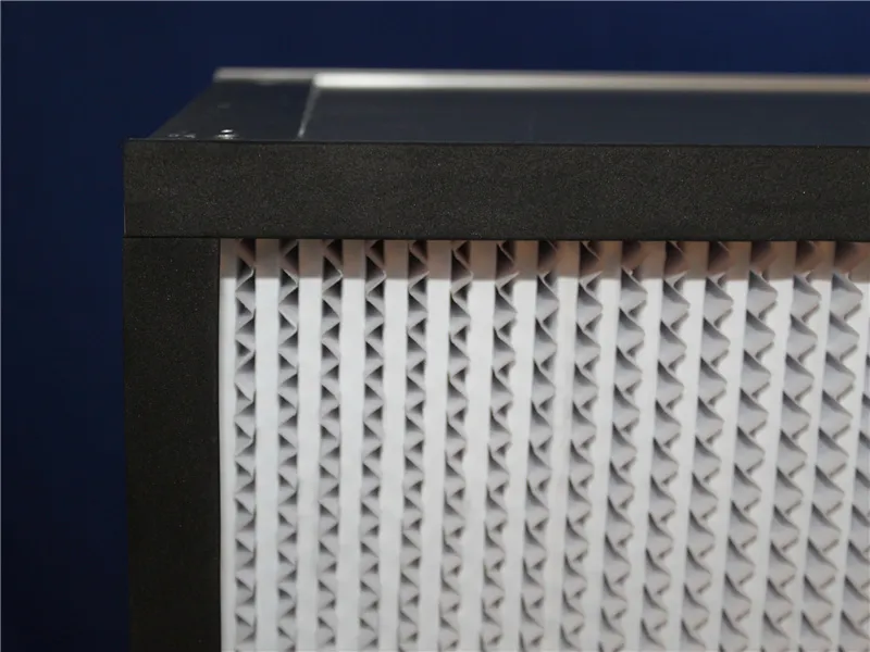 Deep Pleated HEPA Filter with Paper Separator