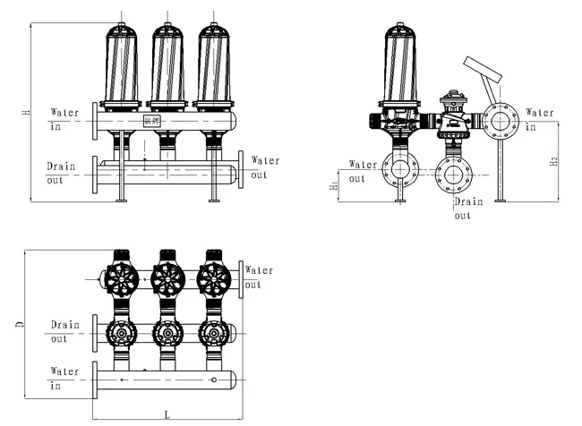 Disc Strainer for Drip Irrigation Filter