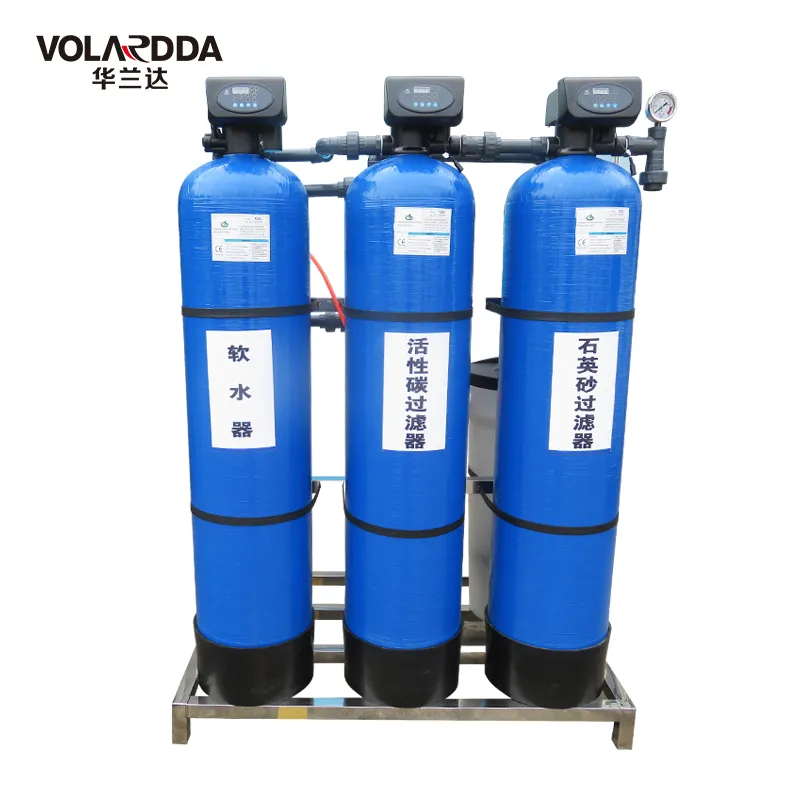 Drinking Water Reverse Osmosis Purification System Industrial Water Softener Treatment Filtration System