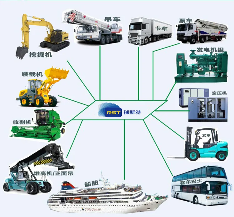 Excavator Fuel Filter 1r0721 1r-0732 8f-1151 A730X-6744-D2a