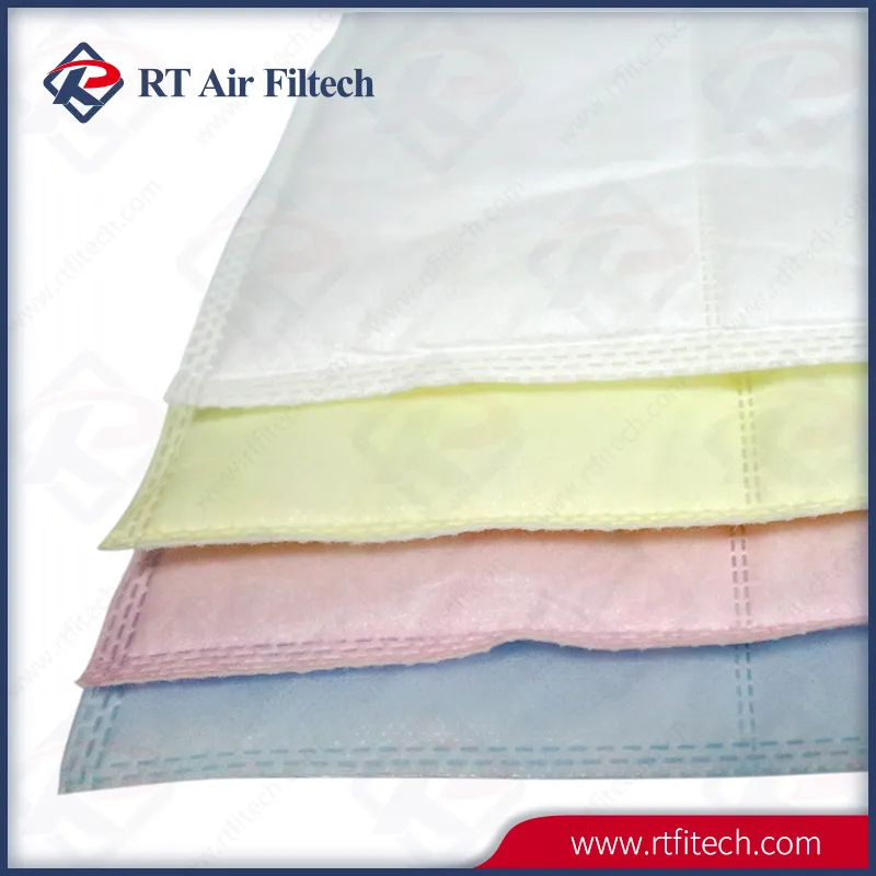 F7 High Efficiency Washable Air Filter Aluminium / Bag Air Vent Filter