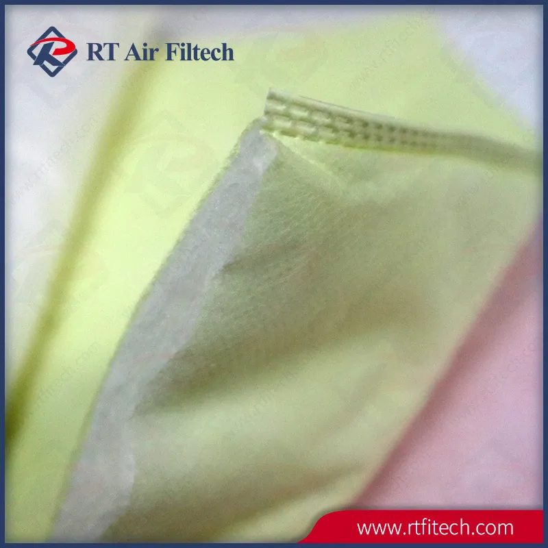 F7 High Efficiency Washable Air Filter Aluminium / Bag Air Vent Filter