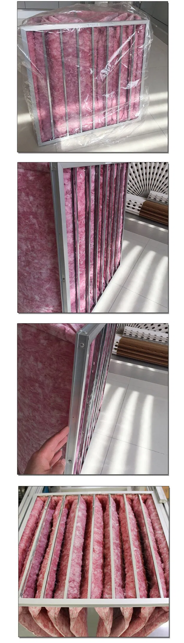 F7 High Temperature Resistant Glass Fiber Medium Efficiency Painting Mist Filter