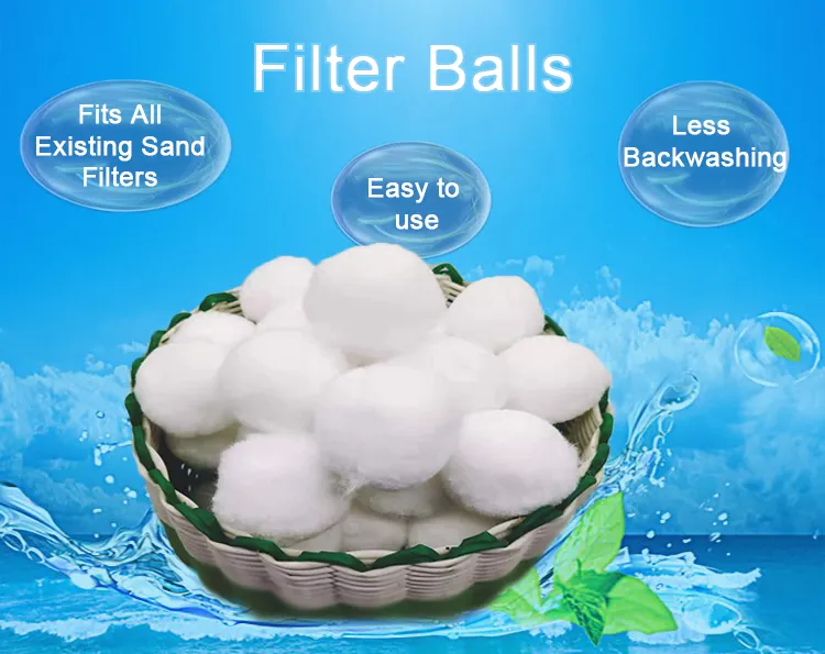 Factory Direct Supply Polyester Fiber Balls Filter for Koi Pond