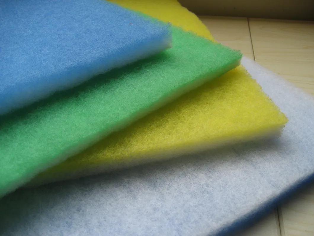 Factory Price EU2 Primary Efficiency Synthetic Fiber Pre Filter Media for Spray Booth