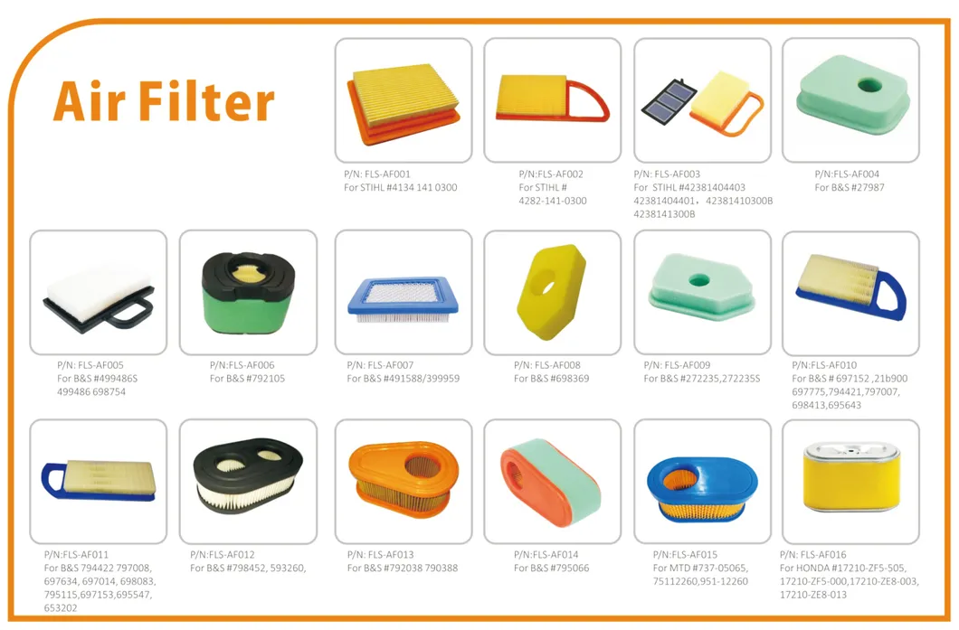 FLS-AF094 Air Filter 4134 141 0300 Compatible with STIHL BT-120,BT-120-C,FR-350,FR-450,FS-120,FS-200,FS-250,FS-300,FS-350,FS-400,FS-450 rimmer Brush Cutter