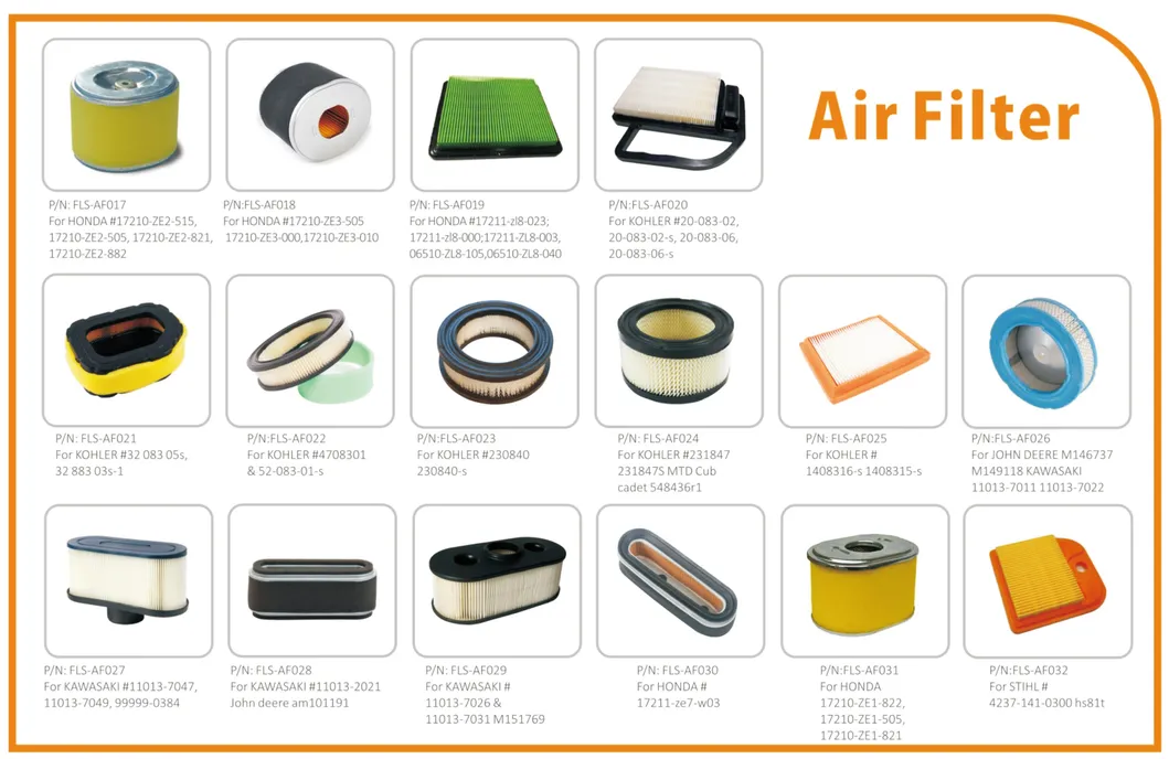 FLS-AF094 Air Filter 4134 141 0300 Compatible with STIHL BT-120,BT-120-C,FR-350,FR-450,FS-120,FS-200,FS-250,FS-300,FS-350,FS-400,FS-450 rimmer Brush Cutter