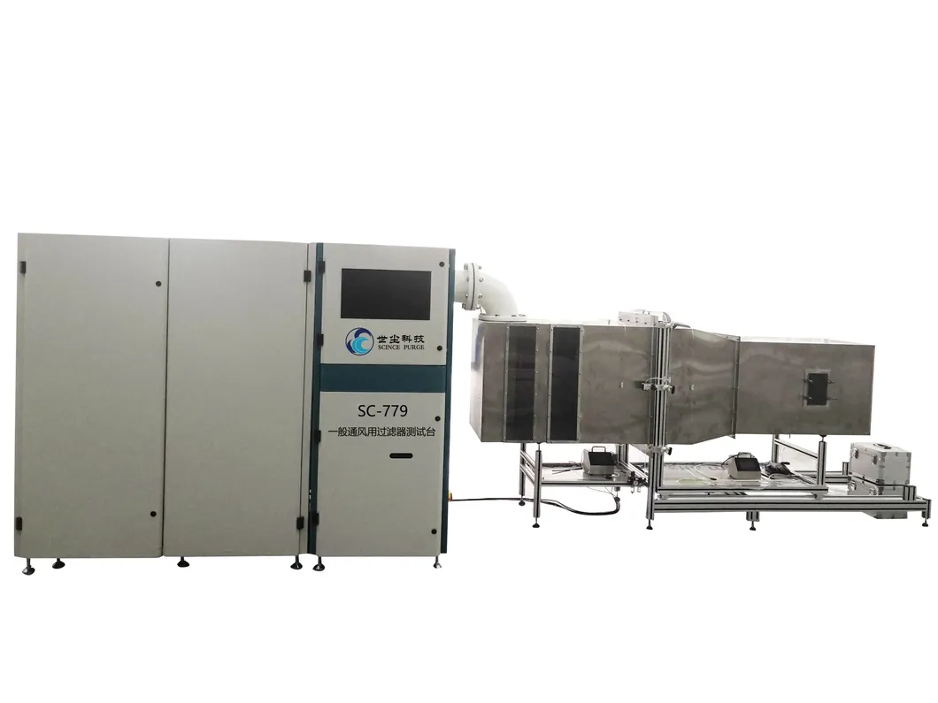 General Ventilation Filter Test System Used for Counting Efficiency, Resistance and Flow Rate-Resistance Curve Testing