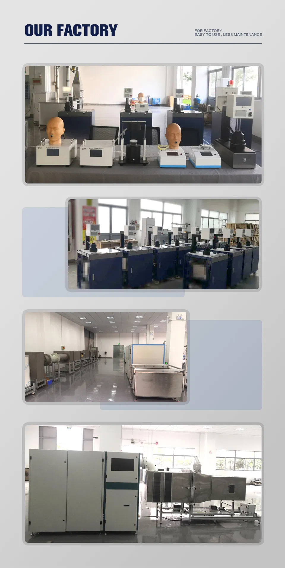 General Ventilation Filter Test System Used for Counting Efficiency, Resistance and Flow Rate-Resistance Curve Testing