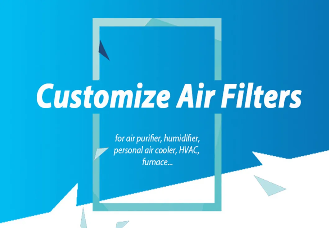 HEPA Air Filter Without Clapboard for Partial Purification Equipment
