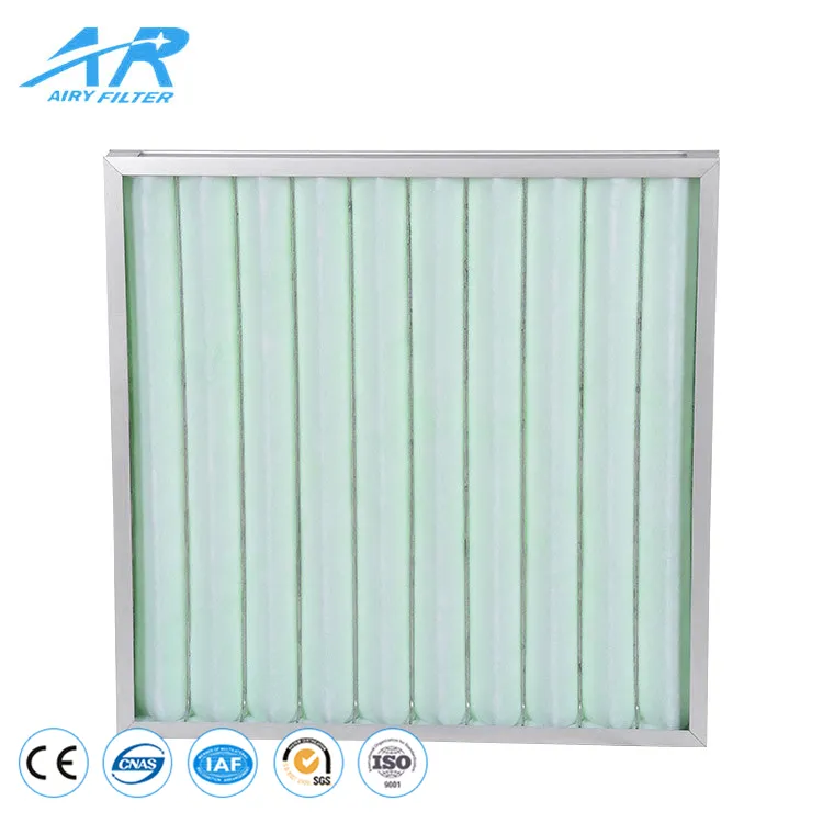 High Quality Modern Foldable Washable Pleated Pre Panel Filter