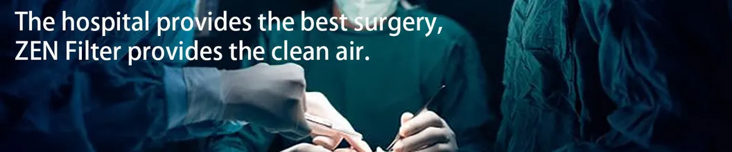 High Quality Synthetic Material Panel Air Filter for HVAC System