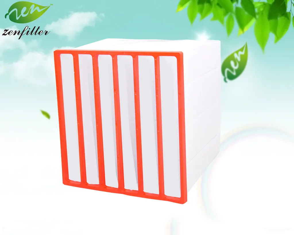 High Quality Synthetic Material Panel Air Filter for HVAC System