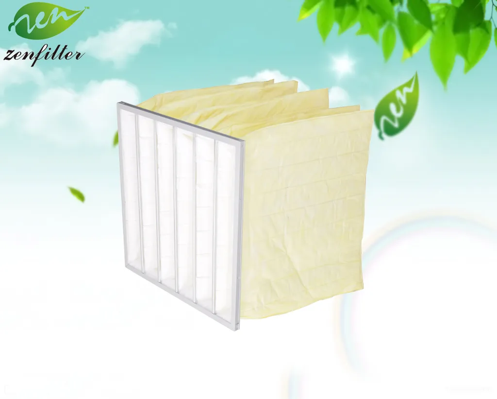 High Quality Synthetic Material Panel Air Filter for HVAC System