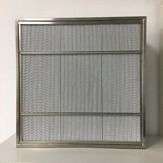 High Temperature HEPA Air Filter Clapboard Filter