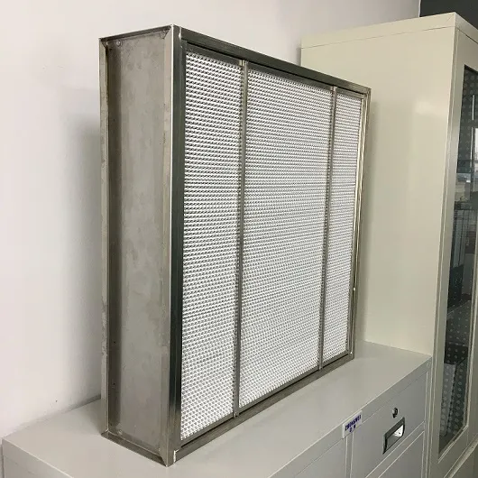 High Temperature HEPA Air Filter Clapboard Filter