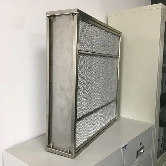 High Temperature HEPA Air Filter Clapboard Filter