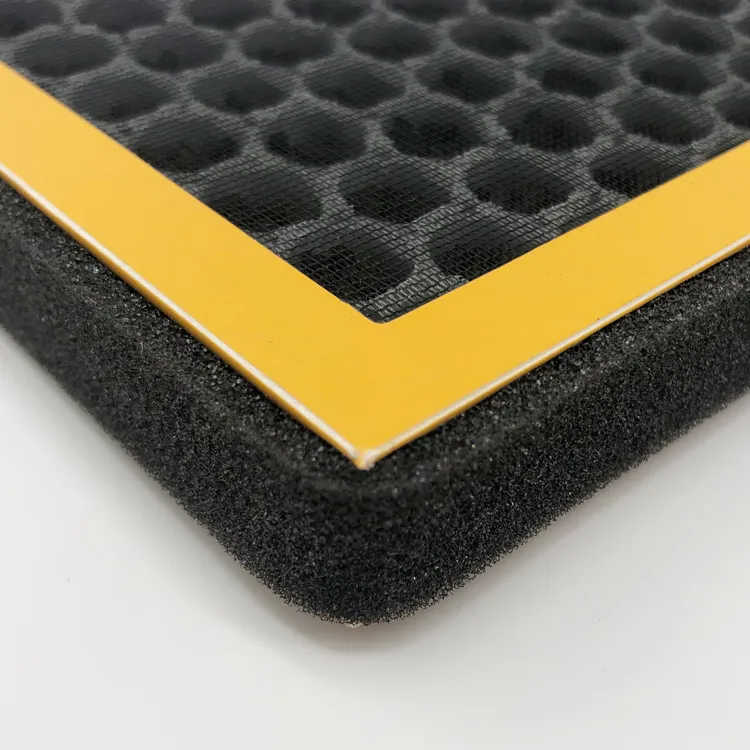 Honeycomb Active Carbon HEPA Filters for Homedics Totalclean Petplus Air Purifier Models at-Pet01 at-Pet02