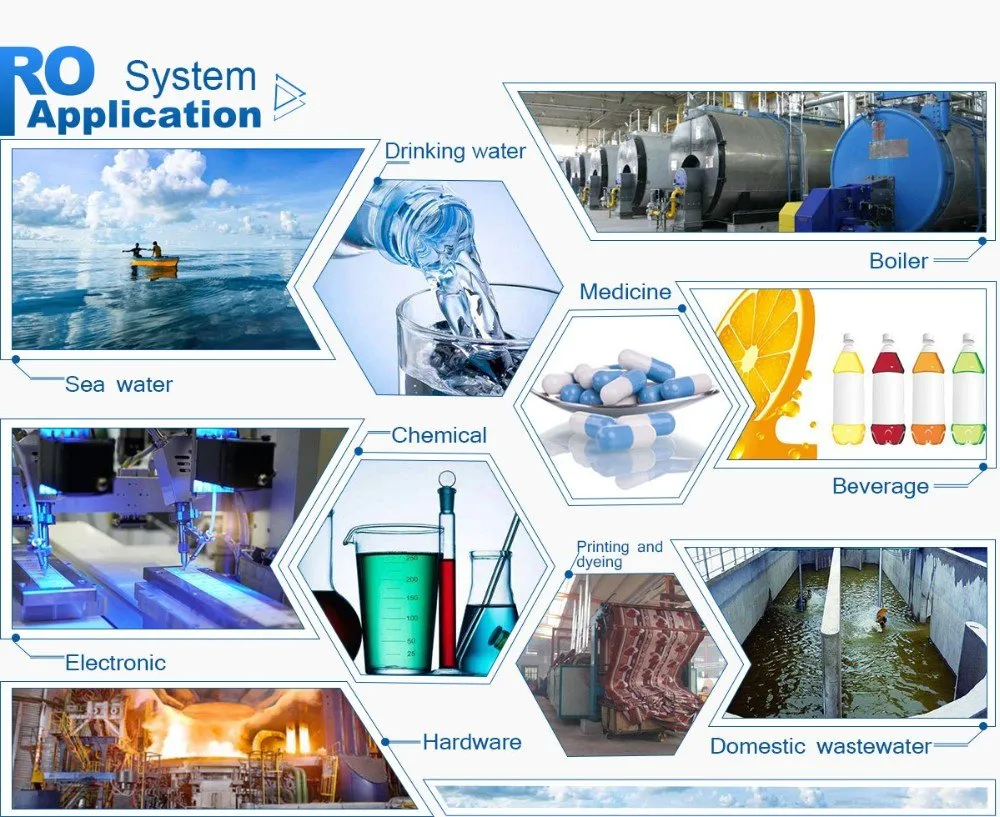 Industrial Best Price Home Water Purification Filter/Bore Water Filter/Aqua Water Filter (500L/H)