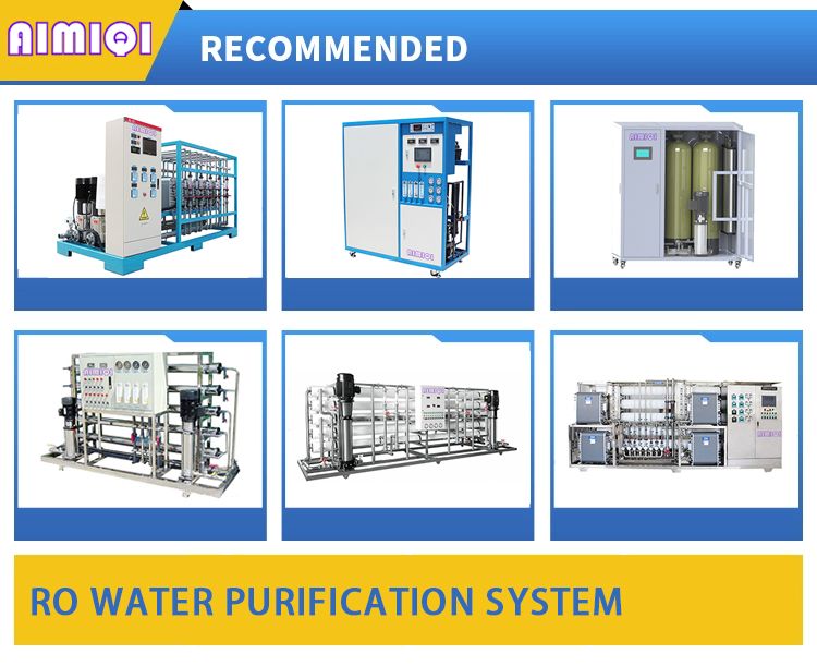 Industrial Reverse Osmosis System / 1000lph Drinking Water Purification Machine