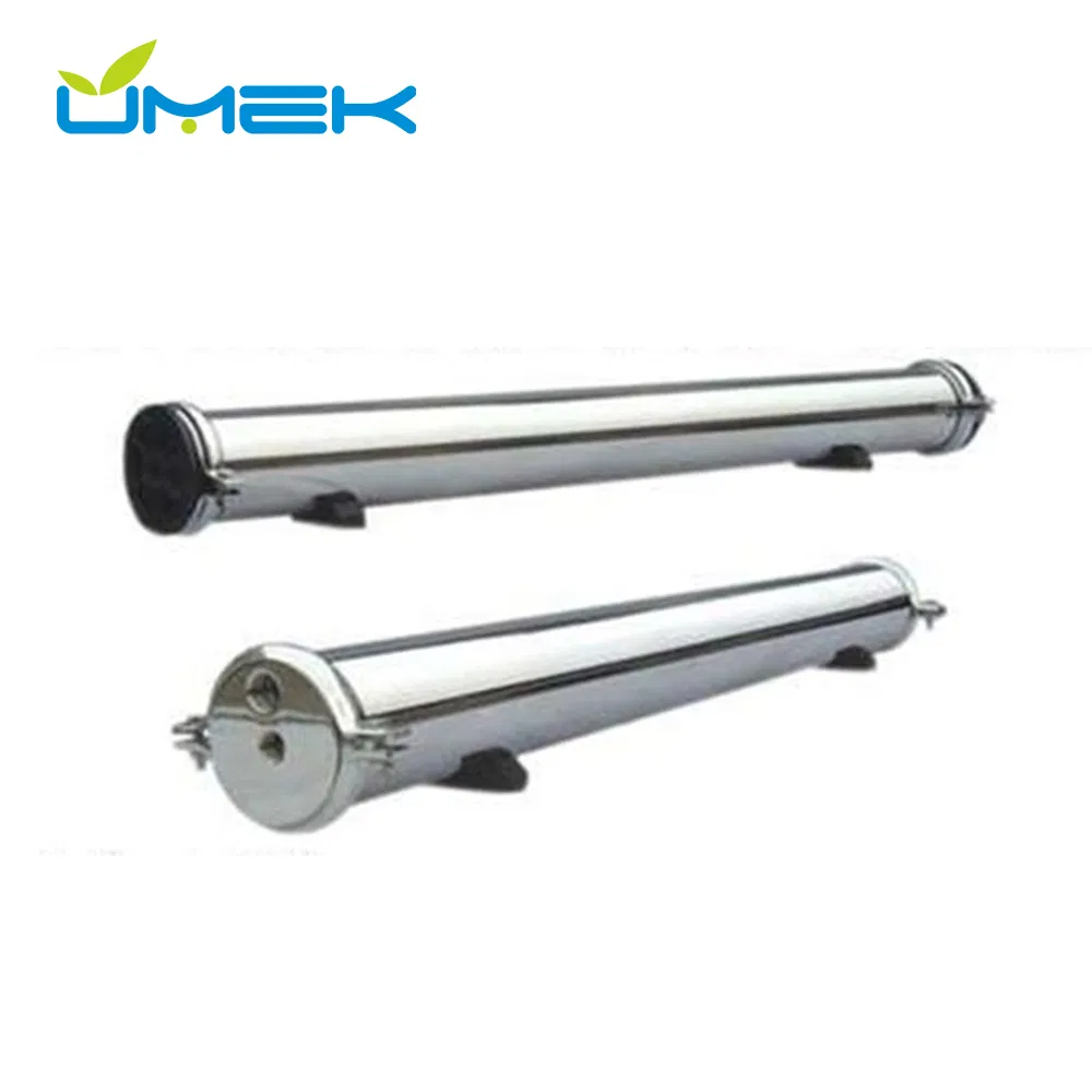 Industrial SS304 RO SS316L Water Cartridge Filters Cartridge Housing 40inch