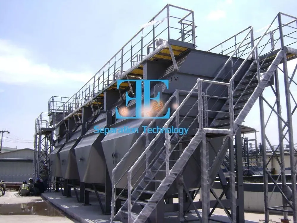Lamella Clarifier Sewage Treatment Equipment Waste Water Treatment